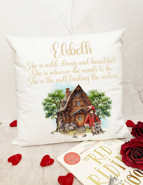 Little red riding hood cushion