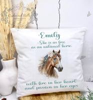 War horse free spirit cushion