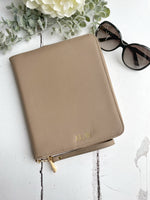 Luxury Safiano travel document case