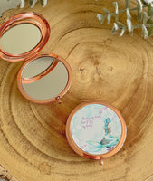 Mermaid compact mirror