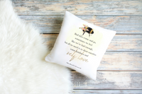 Bee Self care cushion